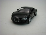  Audi R8 V10 Black 11,5 cm Pull back Welly 